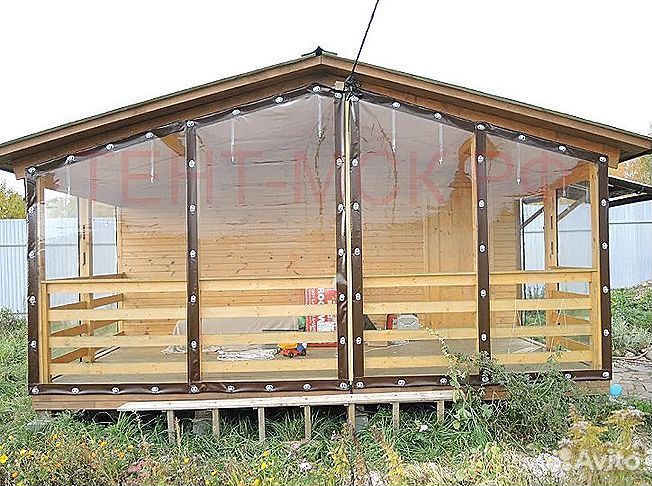 Мягкие стекла окна / разные виды креплений