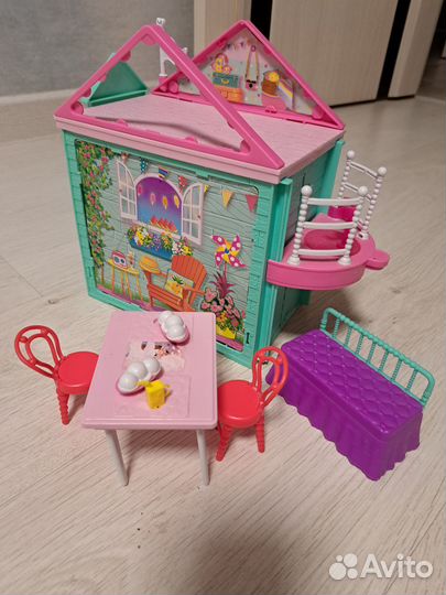 Дом для кукол Мини Барби 