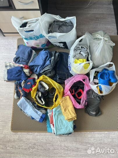 Пакет вещей для мальчика от 3 до 5-6 лет
