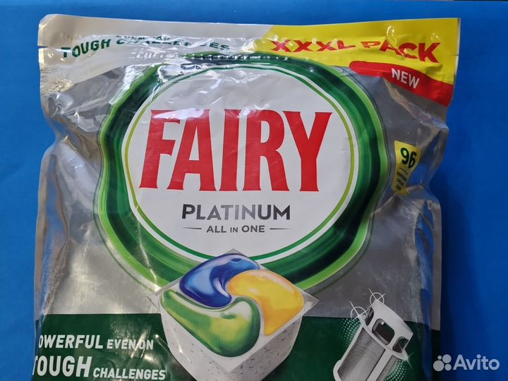 Fairy Platinum Капсулы для пмм 96 штиз Финляндии