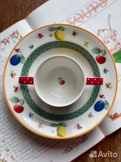 Красивая новая детская посуда Villeroy&Boch