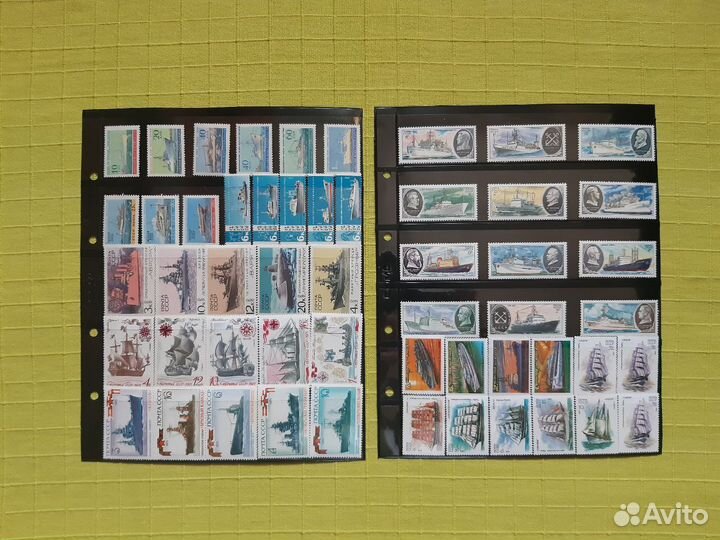 Почтовые марки СССР Корабли