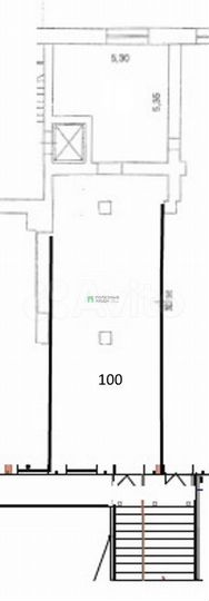 Сдам торговое помещение, 100 м²