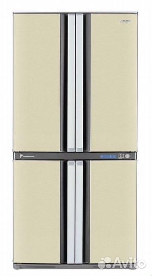 Холодильник многодверный Sharp SJF95stbe бежевый