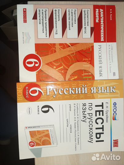 Учебные пособия по русскому языку 6 класс