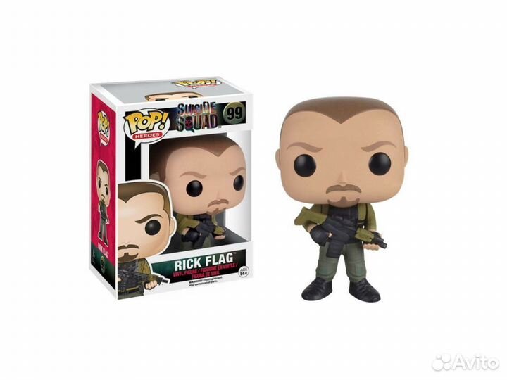 Funko POP Vinyl Suicide Squad Rick Flag 8404