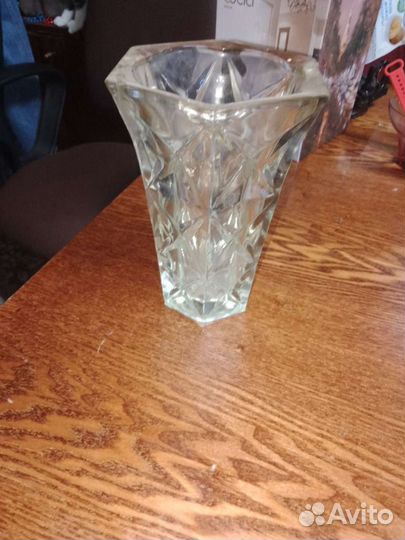Вазы СССР чешское стекло