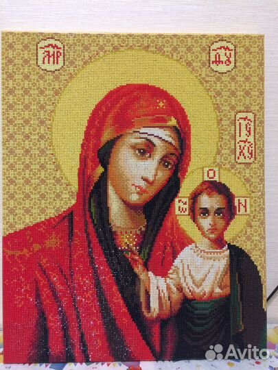 Алмазная мозаика готовая Икона