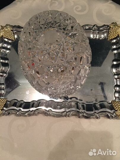 Хрустальная ваза