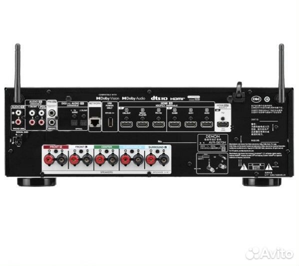 AV-усилитель denon AVC-S670H black