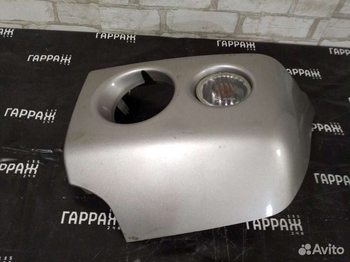 Клык бампера передний левый Mitsubishi Pajero Mini