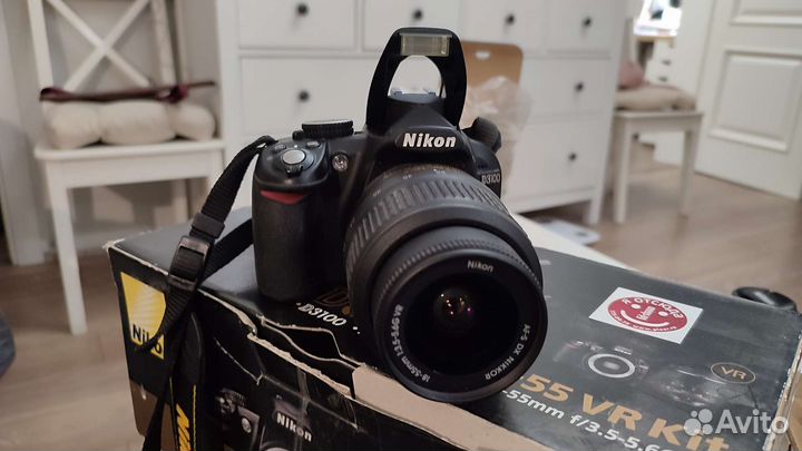 Зеркальный фотоаппарат nikon d3100