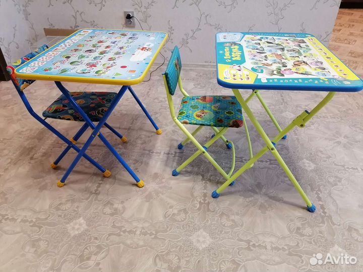 Детский столик и стульчик