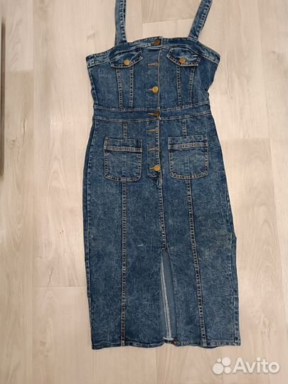 Сарафан джинсовый