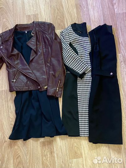 Пакет женских вещей 42-44 mango, h&m, bershka