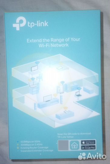 Усилитель WiFi сигнала TP-link RE200