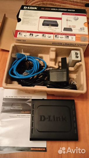 Роутер D-link DSL-2500U