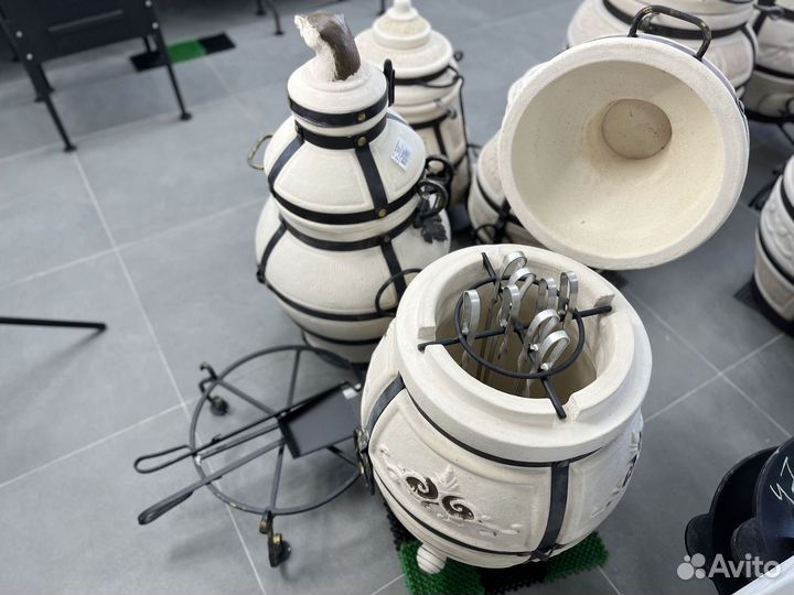 Тандыр Аполлон с откидной крышкой