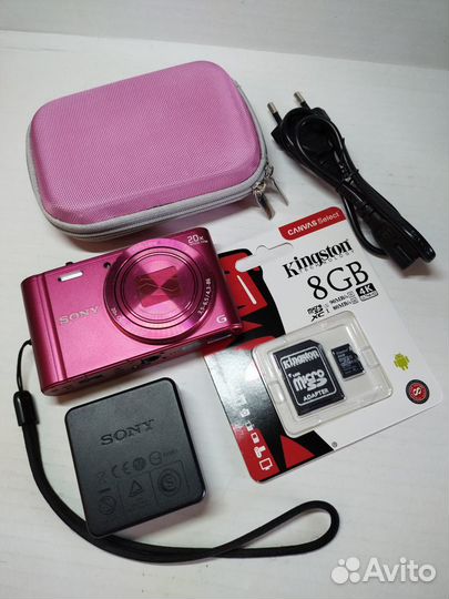 Sony Cyber-shot DSC-WX300 Pink Vintage Cam Wi-fi