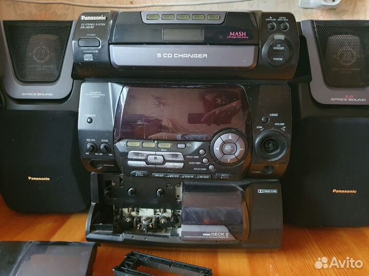 Музыкальный центр panasonic sa-ak40