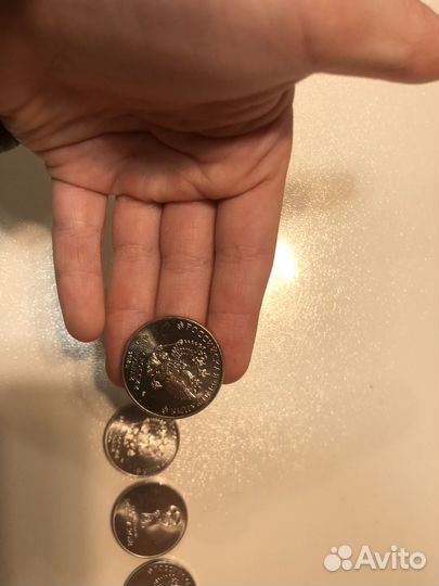 Монеты 25-рублевые чемпионата мира