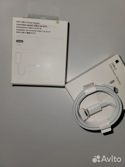 Комплект быстрой зарядки для iPhone 20w