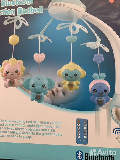 Мобиль в кроватку музыкальный