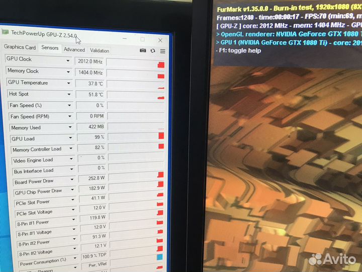 Видеокарта Gigabyte GeForce GTX 1080 Ti Auros eXt