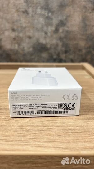Оригинальный Блок питания apple 20w