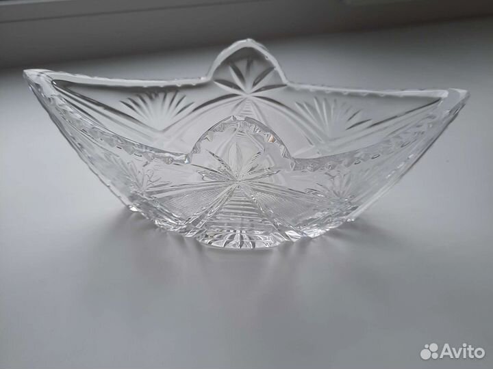 Хрустальная ваза посуда СССР