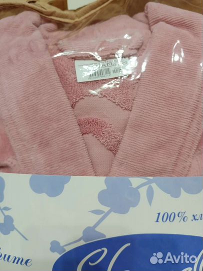 Халат махровый женский, р. 52