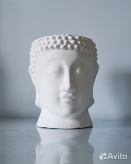 Кашпо Ваза из гипса Будда