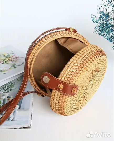 Сумка соломенная