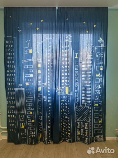 Шторы IKEA детские