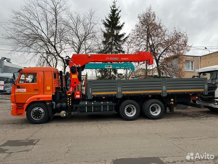 КАМАЗ 65115-48 (А5) с КМУ, 2023