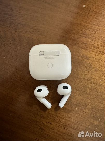 Наушники apple airpods 3 бу