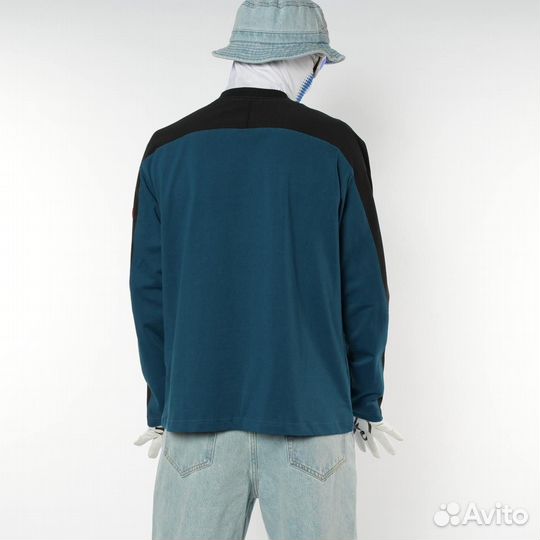 Лонгслив cavempt синий