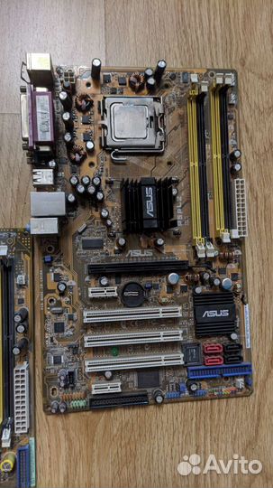 Платы 775 + mini itx cpu