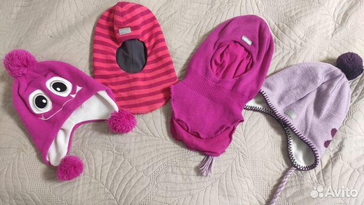 Шапки Reima, Lassie, Icepeak в идеале (комплект)