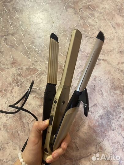 Плойка выпрямитель и гофре 3 в 1