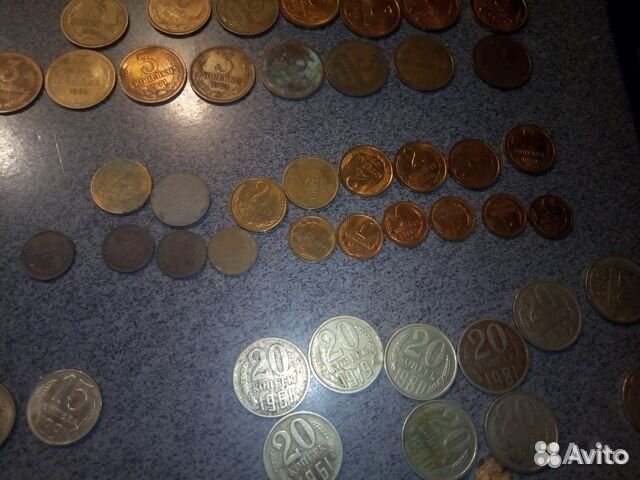 Монеты СССР 1,2,3 копеек 1961-1991