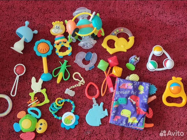 Детские игрушки 0-6 мес