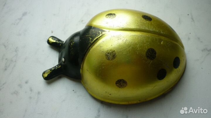 Инерционная божья коровка СССР б/у