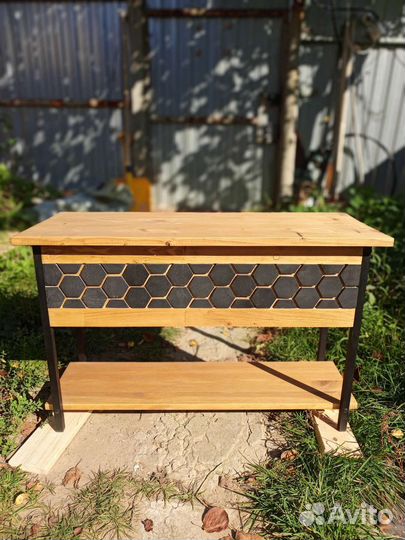 Тумба в прихожую Консольный столик лофт