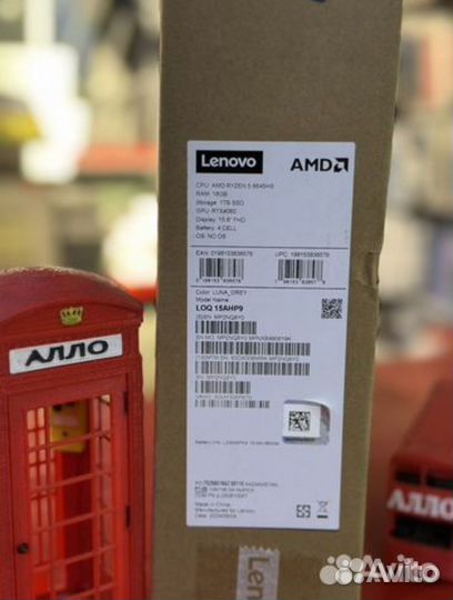 Новый ноутбук Lenovo LOQ 15AHP9