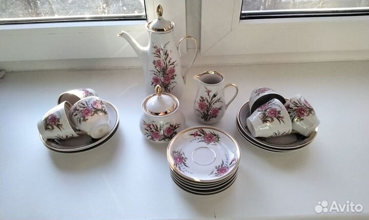 Рижский кофейный сервиз СССР