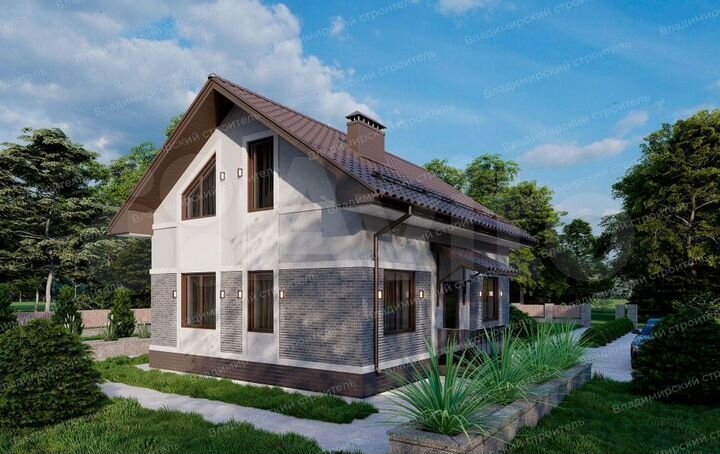 Дом 115 м² на участке 10 сот.