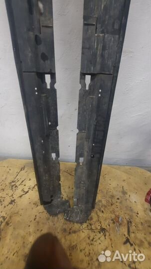 Пластиковые накладки порогов mazda cx-7