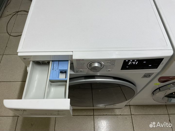 Стиральная машина LG с сушкой (8+5 кг)