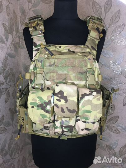 Плитник с системой быстрого сброса, Multicam